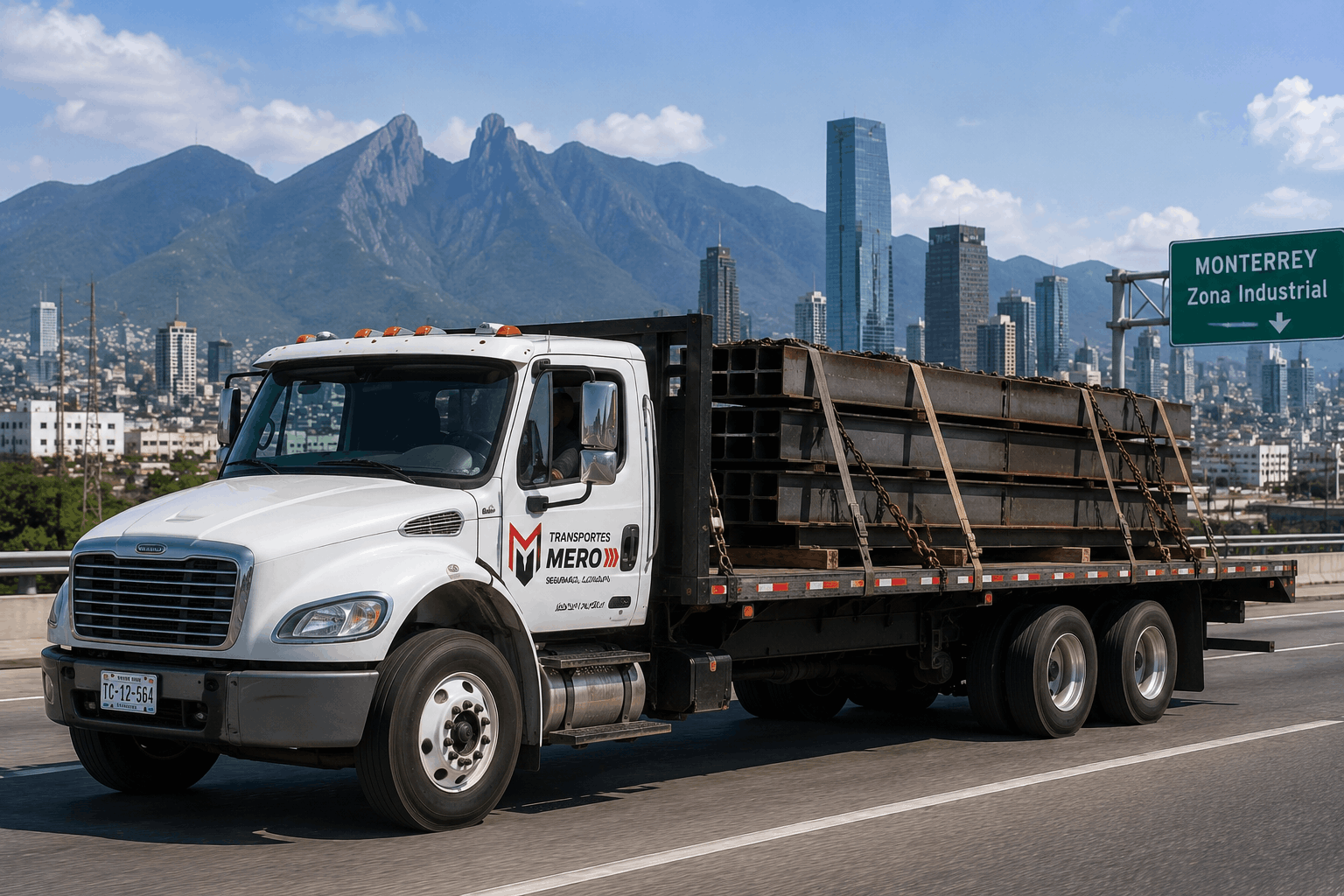 Rabón Plataforma en Monterrey | Transporte Hasta 8 Toneladas